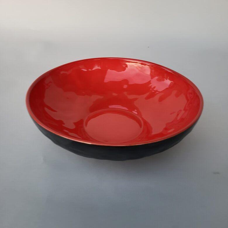 Liela bļoda, sarkana