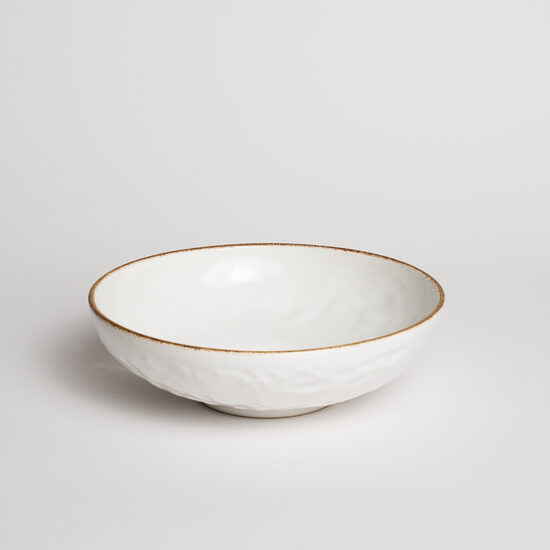 Large bowl, white